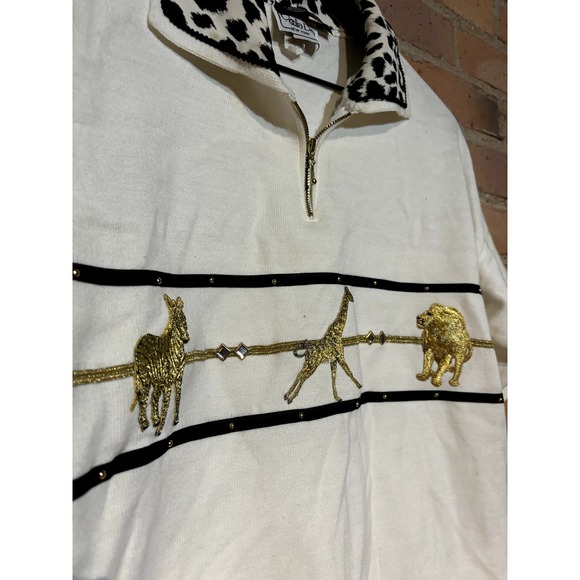 Clodia Dee Safari White 2 pc Set - Picture 2 of 8